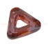 Swarovski Cosmic Triangle 4737 20mm - Red Magma